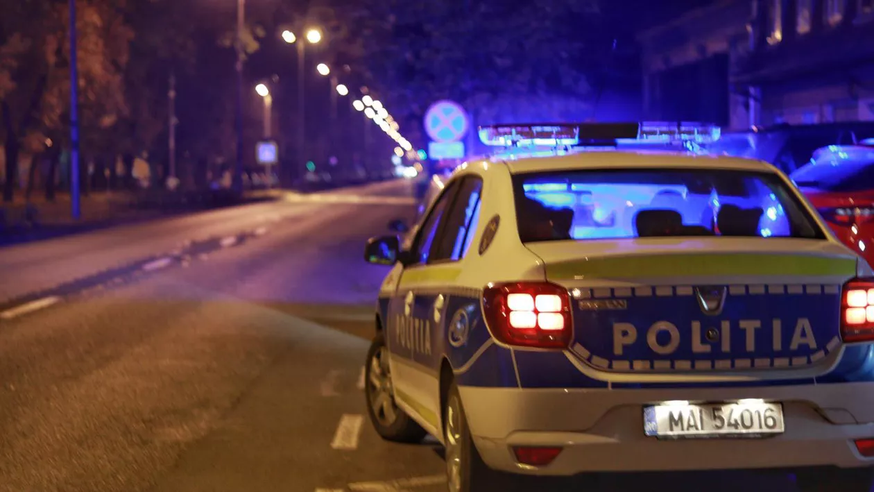 Un polițist a fost atacat cu sabia în Maramureș. Infractorul, oprit cu focuri de armă