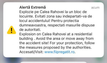 mesaj Ro-alert B1TV.ro