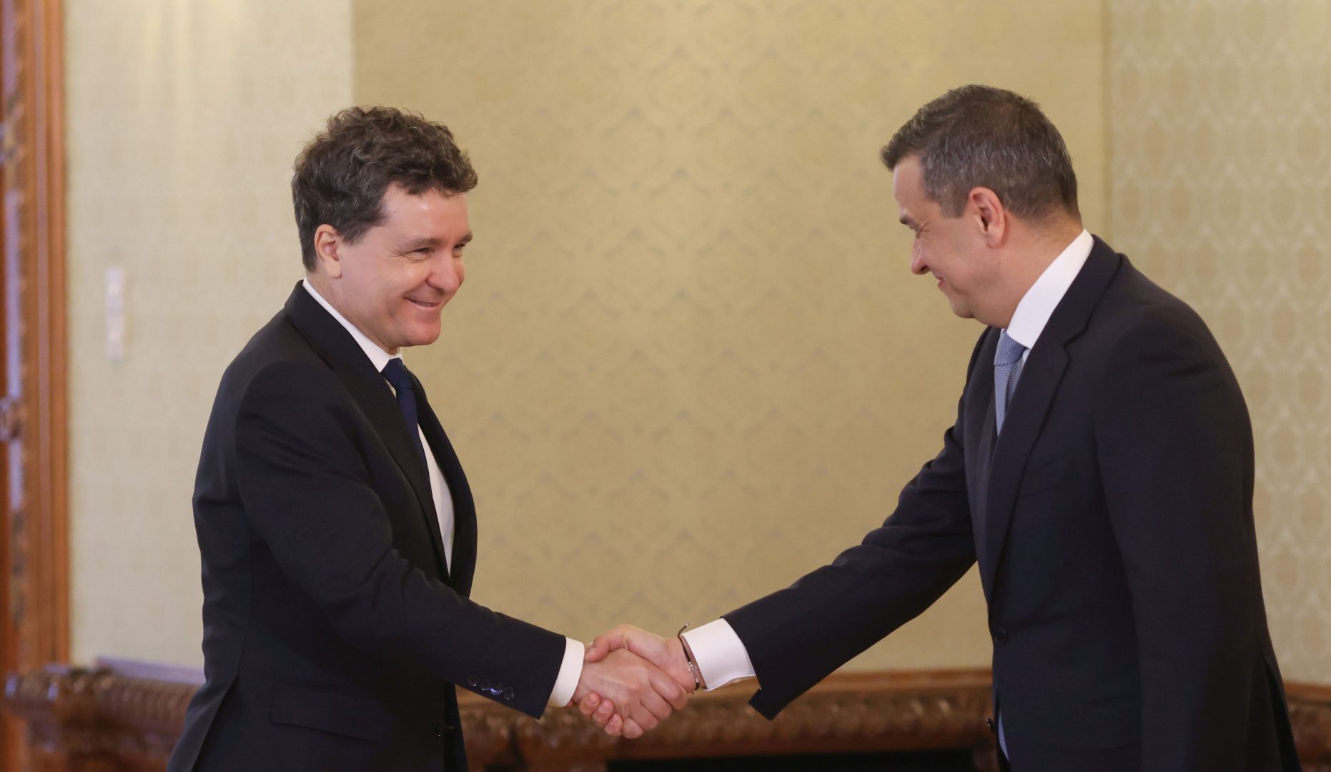 Surse: Nicușor Dan și Sorin Grindeanu, întâlnire la Cotroceni înainte de votul decisiv din PSD. Cât timp au discutat cei doi