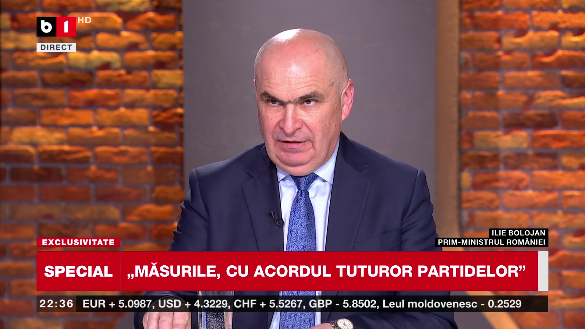 Ilie Bolojan, exclusiv pentru B1 TV. Ce va face după retragerea sprijinului politic de către PSD VIDEO